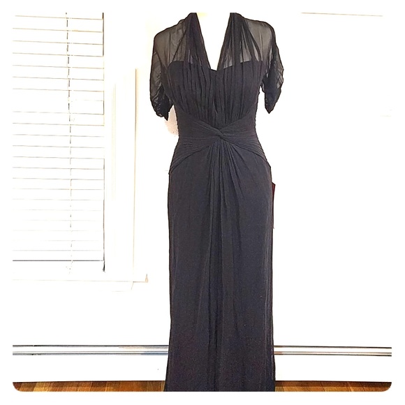 Neiman Marcus Dresses & Skirts - NWT Tadashi Neiman Marcus Black Silk Dress